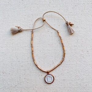 *Pulley Bracelet Utah* Retired KEEP COLLECTIVE Rose Gold